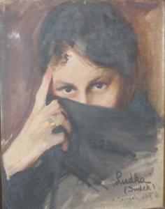 7_Portret żony Ludwiki z Kunaszowskich _Dudek_1918