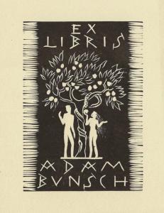 Exlibris Adam Bunsch