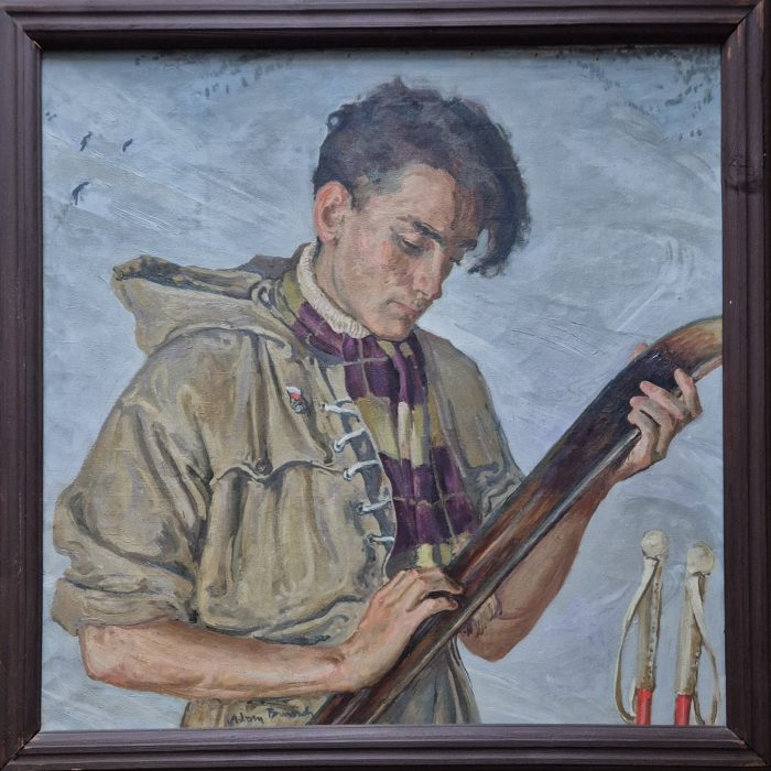 Narciarz - Portret syna Adama