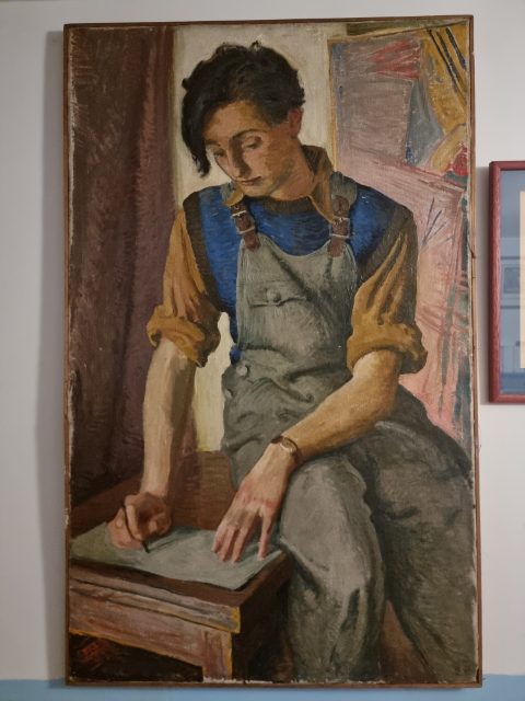 Scenograf - portret syna Alego
